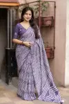 Tew Cotton Linen Printed Saree Collections